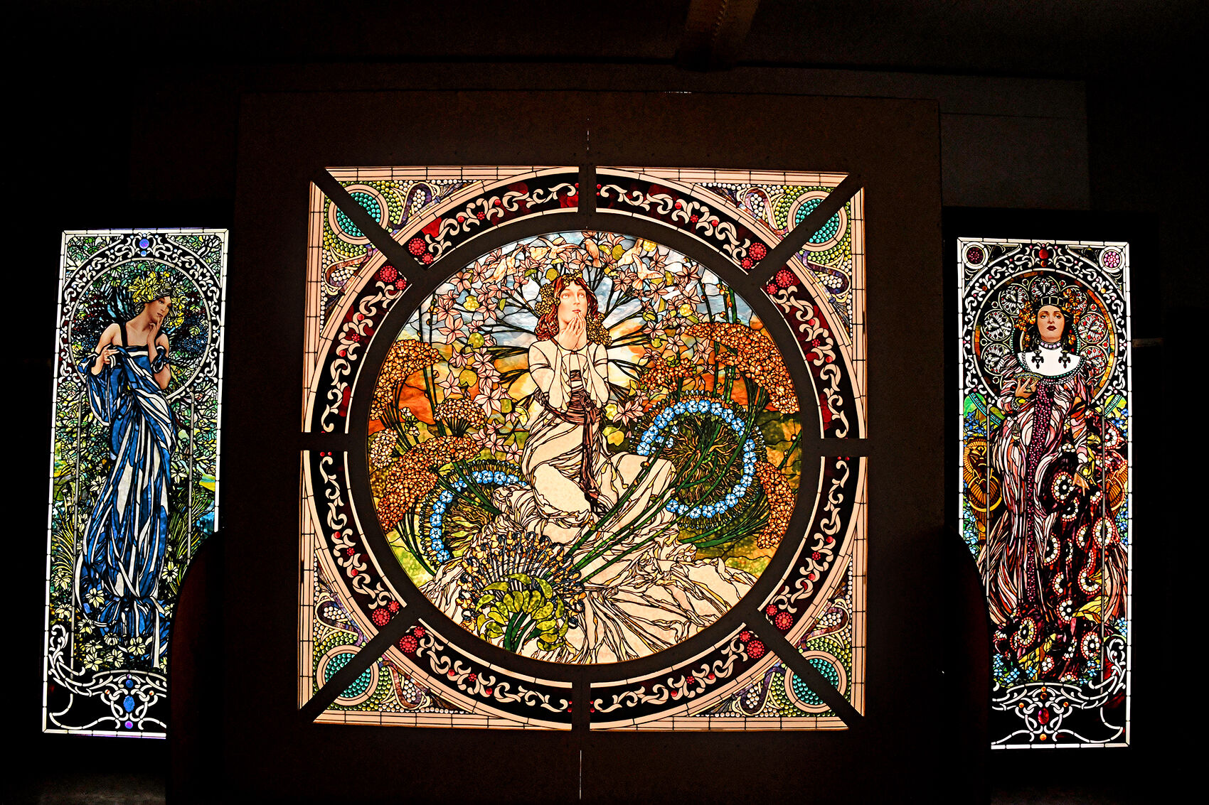 Stained-glass window